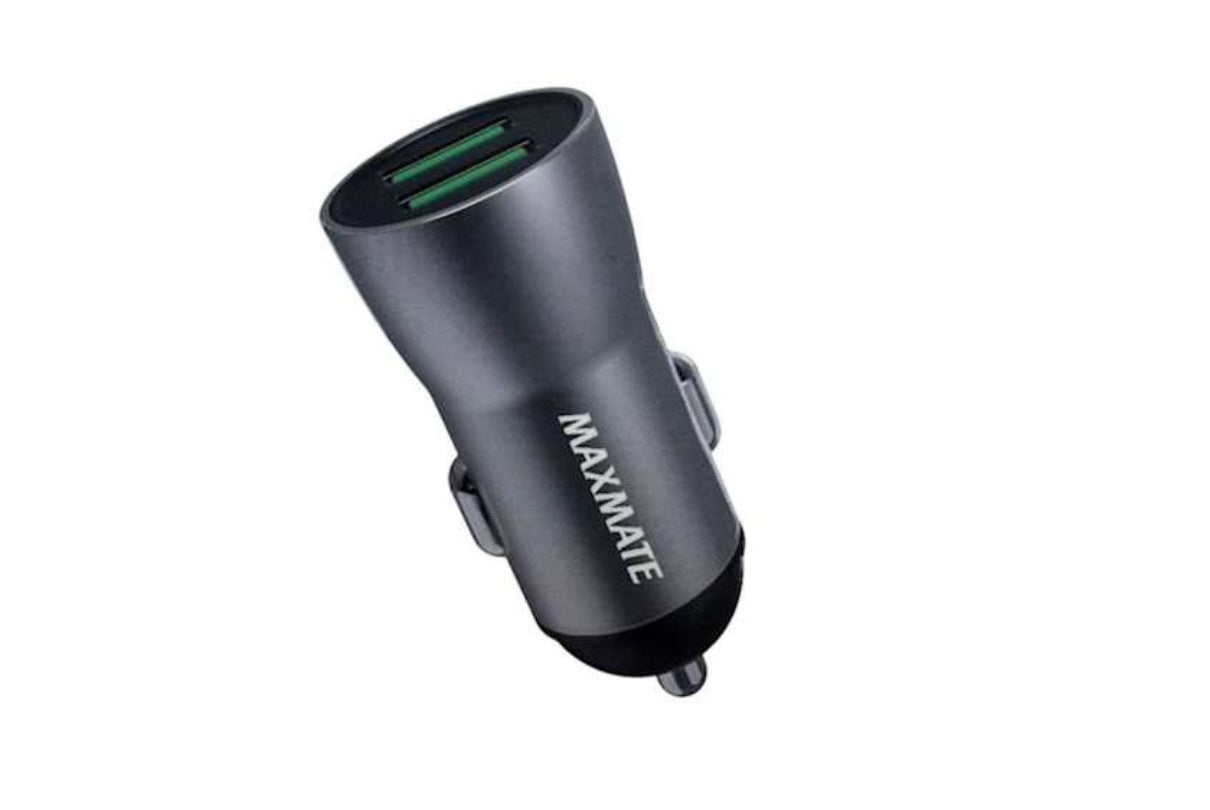 Metal Dual USB Car Adapter